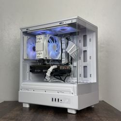 🤍White🤍 Budget Gaming PC (Ryzen 5 3600 + RTX 3060 TI + 32gb of ram)
