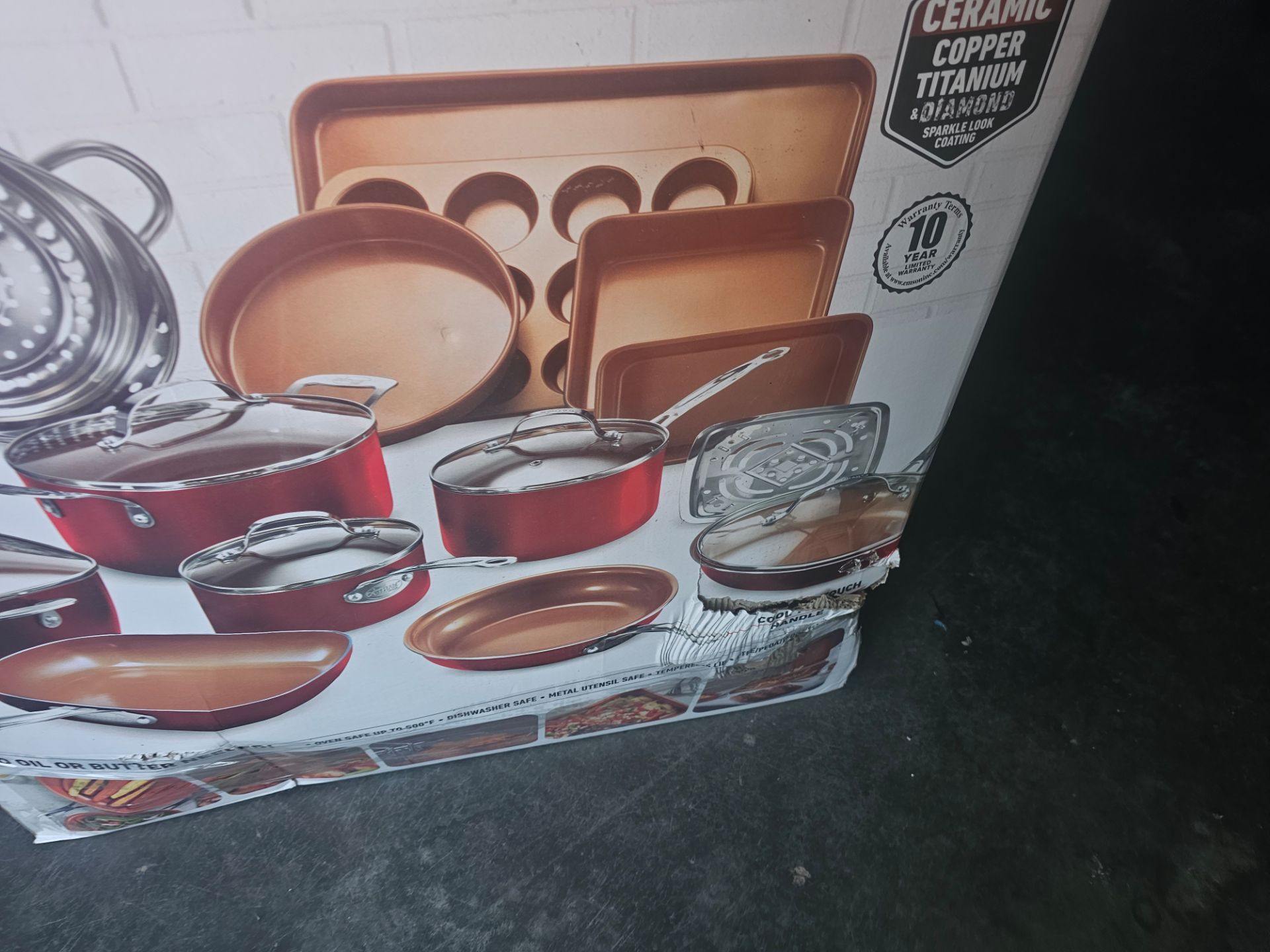 Gotham Steele pot set