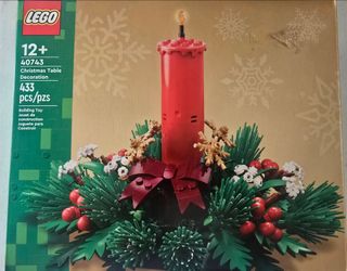 New lego christmas table decoration