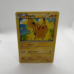 Pikachu Pokemon Card