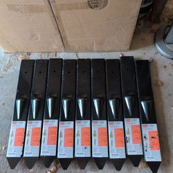 Simpson Strong-Tie E-Z Mender Fence Post Repair Plates — 9 Pieces