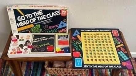 Vintage Go to the Head of the Class Game just $5