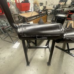 Custom Heavy-Duty Offset Smoker / BBQ Pit (Handmade Steel)