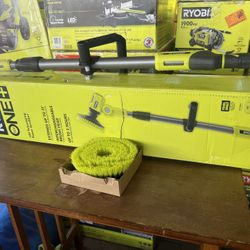 Best Seller RYOBI ONE+ 18V Cordless Telescoping Power Scrubber (Tool Only