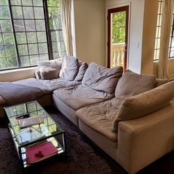 Grey Cloud Couch Replica - Great Condition - 4 Modular Pieces