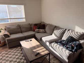 L shaped couch