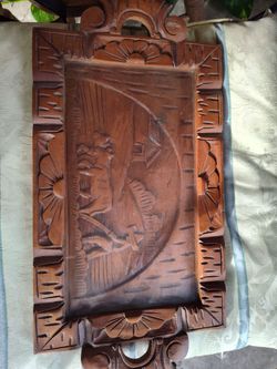 Mexican carving frame