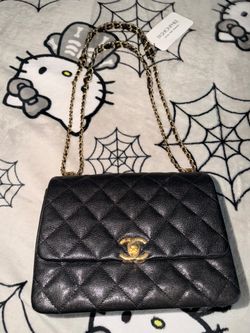 Chanel Caviar Quilted coco first flap