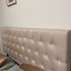 Headboard + Bed Frame 