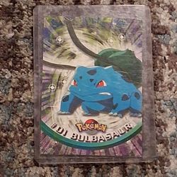 Pokemon 1999 topps #1 bulbasaur