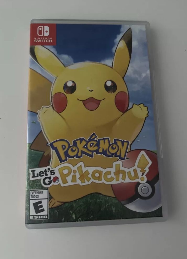 Nintendo Switch Pokemon Lets Go Pikachu 