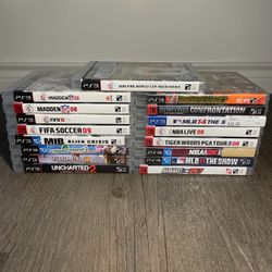 PS3 Game Lot – 17 PlayStation 3 Games