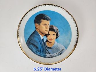 Arrow President and Mrs. John F. Kennedy Commemorative Plate