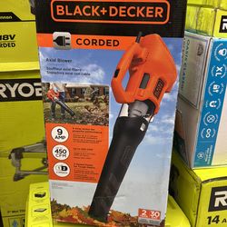 Black and decker corded blower