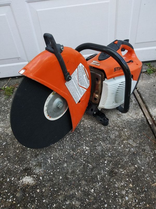 Stihl ts 420 concrete saw Used very little (PRICE FIRM for Sale in