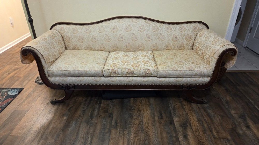 1940 Duncan Style Couch 70 Inches