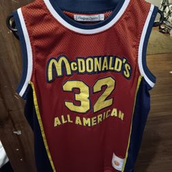 Large Lebron James McDonald's All American Jersey 