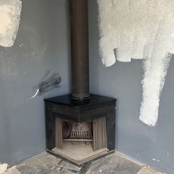 Free iron fireplace / scrap metal
