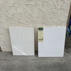 Blank canvases