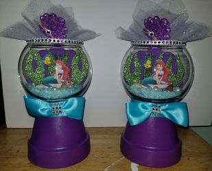 Little mermaid center pieces
