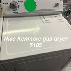Nice Kenmore Gas Dryer 