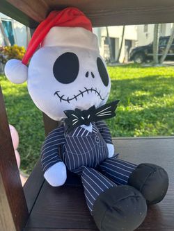 Jack Skellington Holiday Plush Stuffed Toy