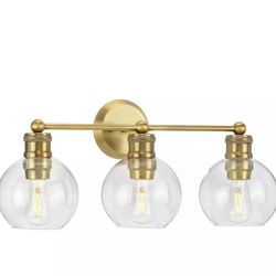 Progress Lighting P300051 Hansford 3 Light 24-1/2"W Bathroom - Brass