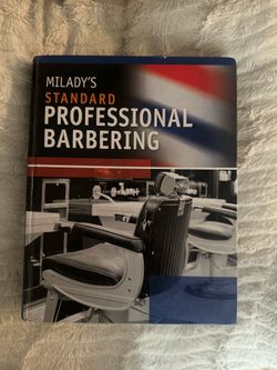 Milady’s Standard Professional Barbering Hardcover Textbook (5th Edition)