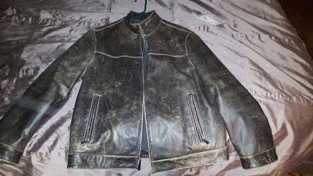 Calvin Klein leather jacket