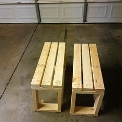Benches Small Solid Wood 