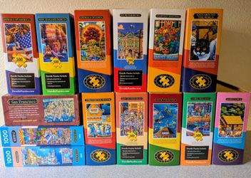 Dowdle Folk Art Jigsaw Puzzles