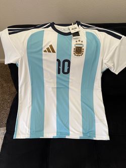 Adidas Messi Argentina #10 Soccer Jersey XL