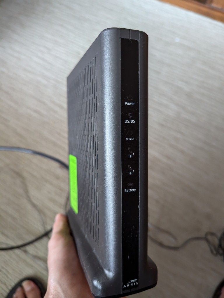 Docsis 3.1 Cox Arris SURFboard tm3402a Cable Modem Phone Isp D3.1 Internet