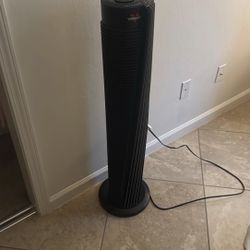 Tall floor fan