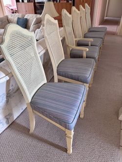Six Wooden Dining Chairs
