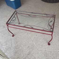 Wrought Iron Coffee Table 