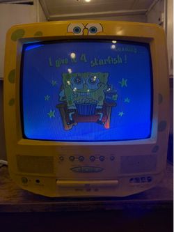 SpongeBob SquarePants CRT TV/DVD COMBO 13”