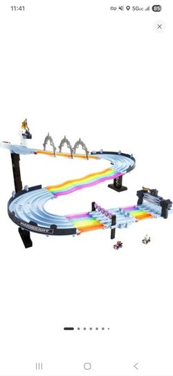 Mario Kart Race Track With Racers