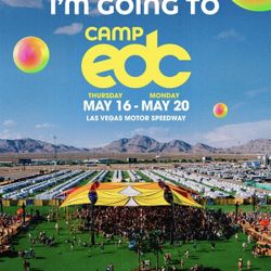 EDC 2024 RV camping pass