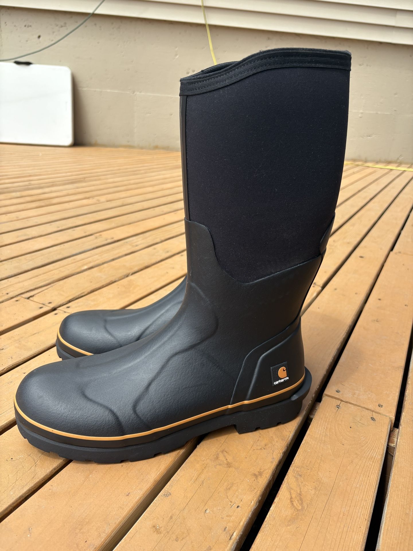Carhartt Men’s Mudrunner Waterproof Rubber Boot, Never Worn, Size 14