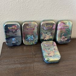Kanto Friends mini tins