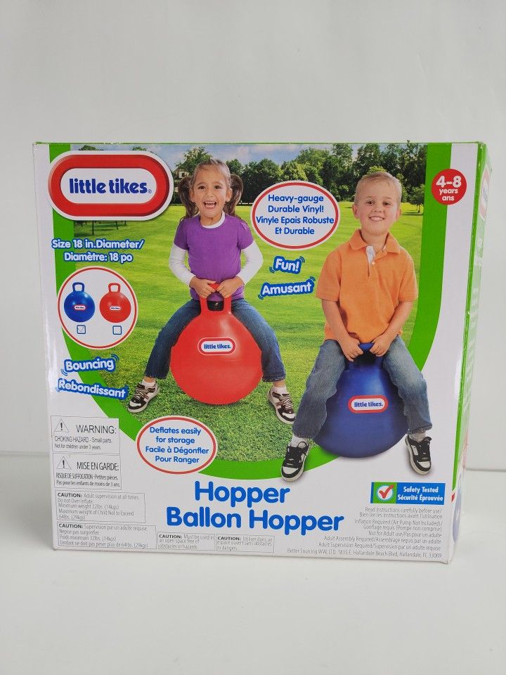 Little Tikes Hopper Balloon Hopper Heavy Gauge Durable vinyl, New ( Open Box)...
Little Tikes Mega Balloon Hopper
Make exercise fun with Little Tike
