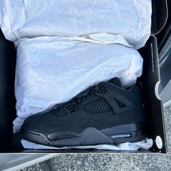 New Jordan 4 Black Cat Size 11
