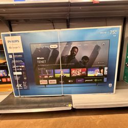 75” Philips Smart 4k Led Uhd Tv 