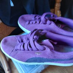Purple Suede Shoes.