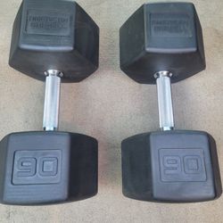90lbs dumbells Weights
