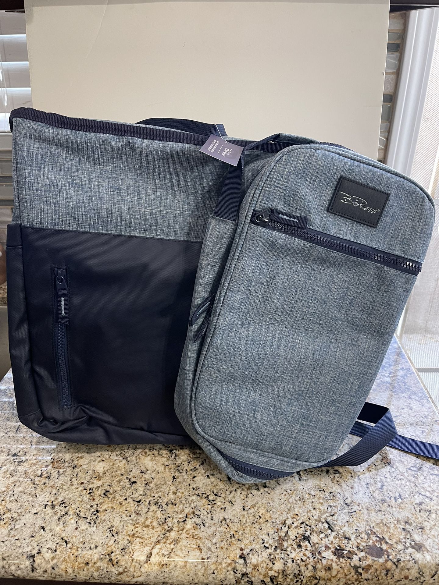 13.8 Inch Tote Backpack Cooler & 12.6 Inch Sling Bag Cooler Set Brand New