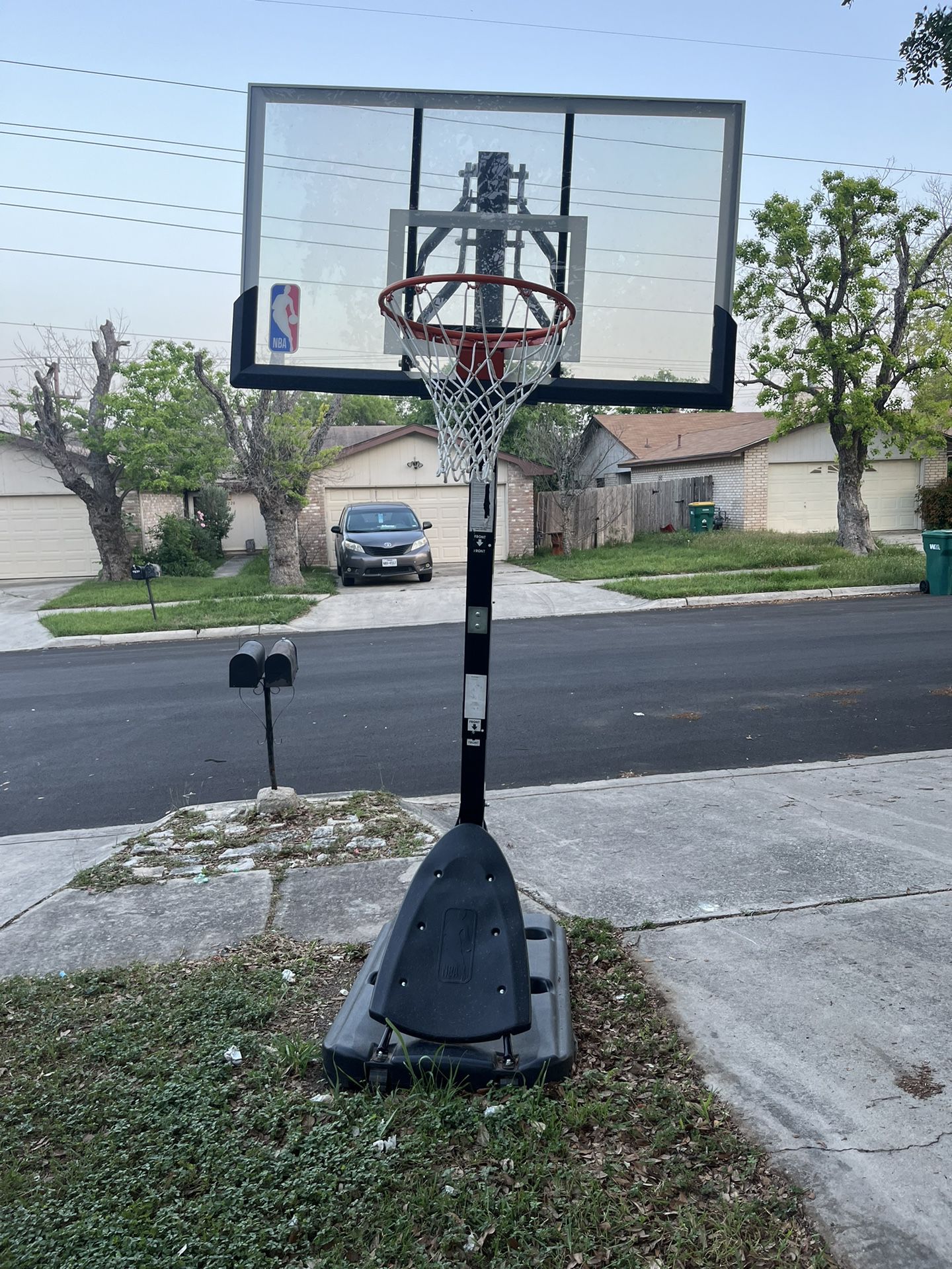 54” Official In NBA, portable basketball hoop