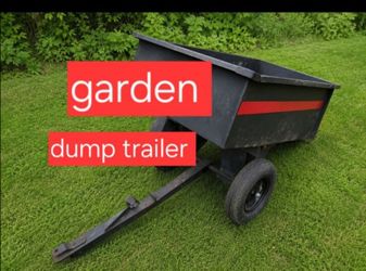 Lawn and garden dump cart for sale.