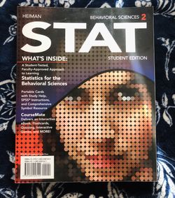 Behavioral Sciences Stat Student Textbook